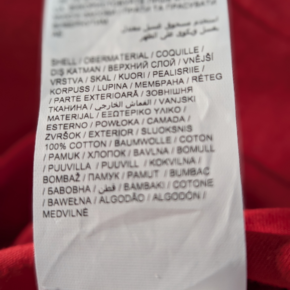 Puma Red Men's Short Sleeve Graphic Tee with Italian Stripe - Picture 12 of 16